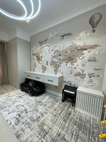 бишкек новостройки: 3 комнаты, 85 м², Элитка, 10 этаж, Дизайнерский ремонт — 5