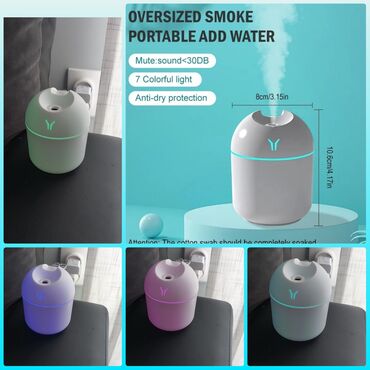 Ostali proizvodi za kuću: Aroma difuzer ovlaživač vazduha + filter + ulje jasmina poklon