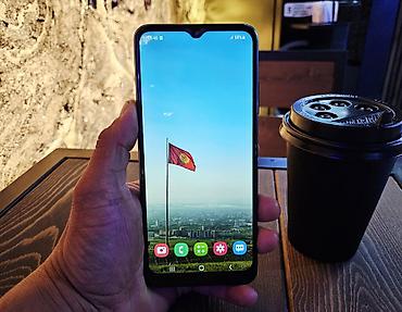 Samsung Galaxy A22 5G, Б/у, 128 ГБ, цвет - Черный, 2 SIM