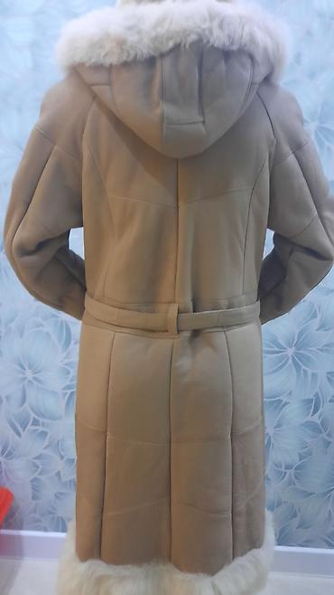 Дубленки: Дубленка, Классическая модель, Турция, По колено, С капюшоном, S — 2