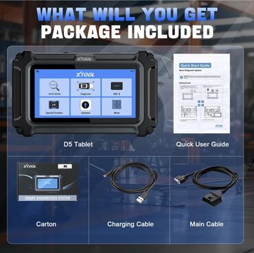 Alati za automobile: Novo - Xtool D5S OBD2 ABS,SRS,EPB / CAN FD FCA 16 Reset Auto — 8