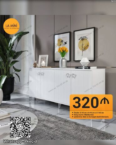 Masa və oturacaq dəstləri: Düz TV altlığı