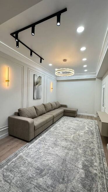 гостиница азия мол: 2 комнаты, 59 м², Элитка, 4 этаж, Дизайнерский ремонт