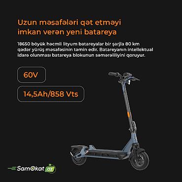Электротранспорт: Elektrik samokat KingSong N12 Pro Cobra scooter skuter 🛴 Samokatda öz — 3
