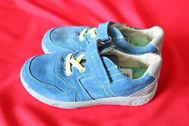 Patike: MUŠKE PLAVE DEČIJE PATIKE, KOŽA, BROJ 32 EU | Kvalitetne nove muške — 3