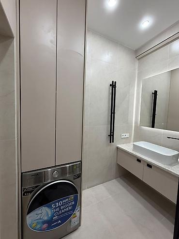 Продажа квартир: 2 комнаты, 69 м², Асанбай мкр Элитка, 5 этаж, Дизайнерский ремонт — 16