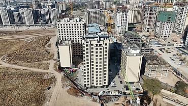 жк gravity: 4 комнаты, 154 м², Асанбай мкр Элитка, 13 этаж, ПСО (под самоотделку) — 3