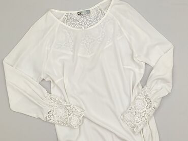 stradivarius top koronkowy: Blue, Women's blouse, size M