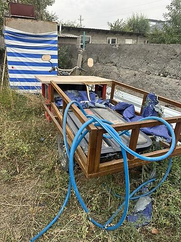 Электр транспорту: Электрический грузовой трицикл с удлинённой платформой и металлическим — 3