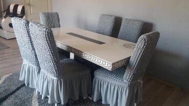 Prekrivači za nameštaj: Za stolice, bоја - Crna — 11