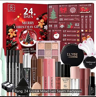 Advent calendar Beauty Glazed 24 Günlük Milad Geri Sayım Hədiyyə