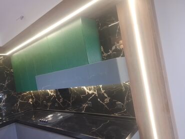 Sifarişlə mətbəx mebeli: Sifarişlə mətbəx dəsti, Özü çəkən petlələr, MDF, Kredit yoxdur, Pulsuz çatdırılma -da lalafo.az — 1 Sifarişlə mətbəx mebeli: Sifarişlə mətbəx dəsti, Özü çəkən petlələr, MDF, Kredit yoxdur, Pulsuz çatdırılma — 1