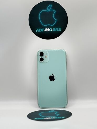 ротер: IPhone 11, Колдонулган, 128 ГБ, Жашыл, Каптама, 92 %