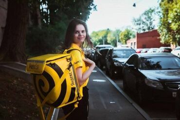 glovo работа пешим курьером: Требуется Велокурьер, Пеший курьер