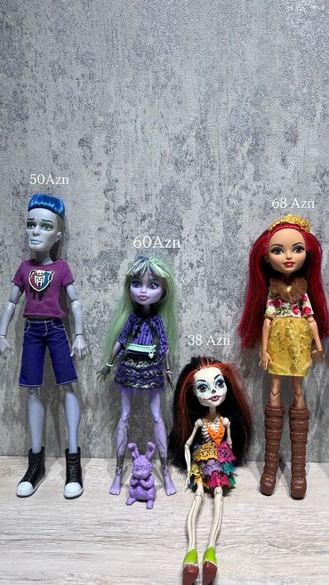 Oyuncaqlar: Monster High and Ever After High doll🤍✨ ‼️ПРОДАЮТСЯ СРОЧНО‼️10- кукол