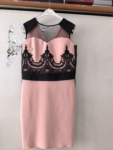 Женская одежда: Вечернее платье, Миди, L (EU 40)