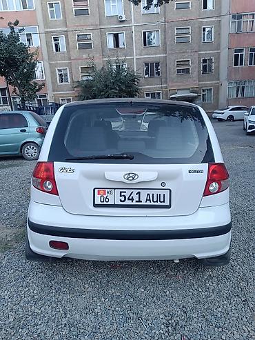 sonata d8: Hyundai Getz: 2004 г., 1.4 л, Автомат, Бензин, Хэтчбэк — 5