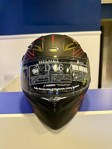 moto mator: Məhsul: OKE Helmet – tam üzlü moto dəbilqə - Rəng və dizayn: Mat qara — 1