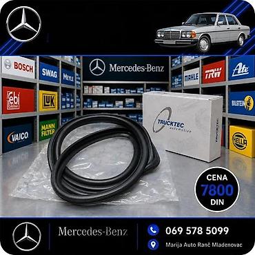 Delovi motora: KEDER SIBERA MERCEDES 123 126 W116 W115 SET SA KLIZACIMA | Keder — 1