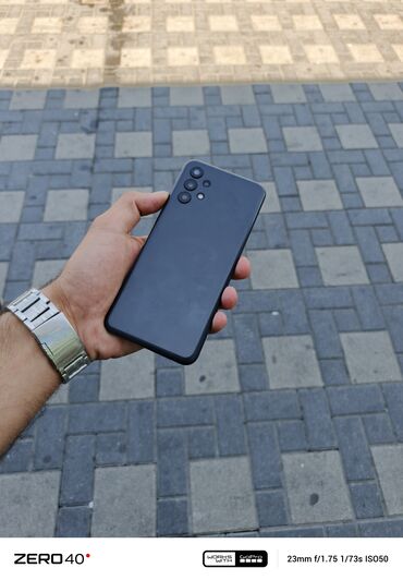 samsung soyuducu soyutmur: Samsung Galaxy A13, 128 ГБ, цвет - Серый, Кнопочный, Отпечаток пальца, Face ID