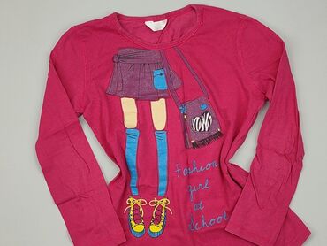 bluzka dla dziewczynki 134: Bluzka, 10 lat, 134-140 cm, stan - Dobry