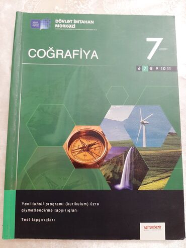 prava testi in Azərbaycan | KITABLAR, JURNALLAR, CD, DVD: Coğrafiya 7ci sinif testi yeni kimi