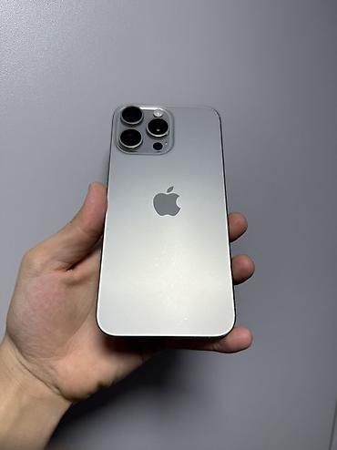 айфон макс: IPhone 15 Pro Max, Б/у, 256 ГБ, Natural Titanium, 90 % — 3