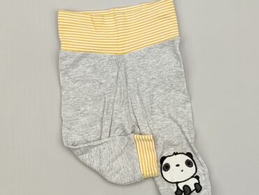 spodnie z dziurami hm: Spodnie H&M, 1-3 m, wzrost - 62 cm., Bawełna, stan - Dobry