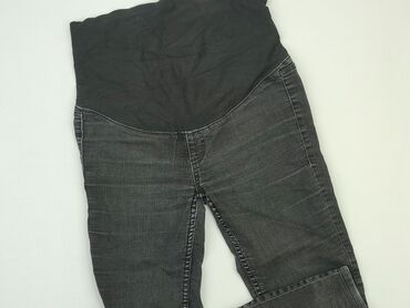 spodnie jeans baggy: Jeansy, H&M, M, stan - Bardzo dobry