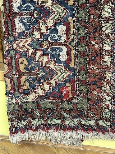 Шерсть: Qədimi dərmə kilim əl işi yaşı 100 dən çox - Material: təbii yun — 3