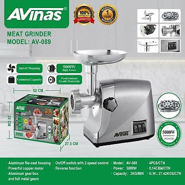 Ət çəkən maşın Avinas, 5000 Vt, Revers ilə, Yeni
