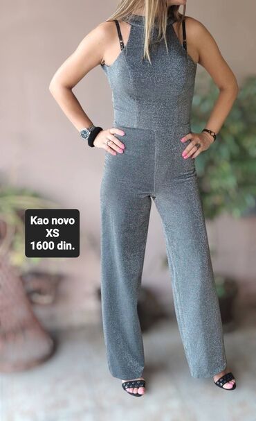 kompleti za starije žene: 0101 Brand, XS (EU 34), Jednobojni, bоја - Siva