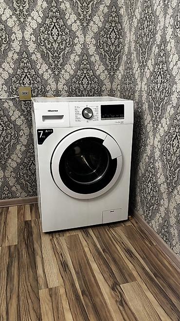 Paltaryuyan maşınlar: Hisense paltaryuyan maşın – önyükləməli, 7 kq tutumlu, A+++ enerji — 1