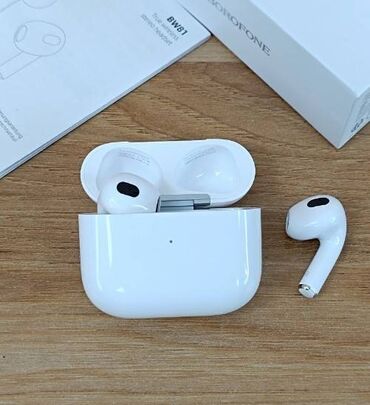 Микрофоны: Новый Беспроводные (Bluetooth) Наушники, Borofone, цвет - Белый