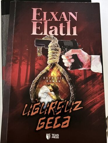 Məktəb dərslikləri: Elxan Elatlı tərəfindən yazılmış "Uğursuz Gecə" detektiv romanı. Bu