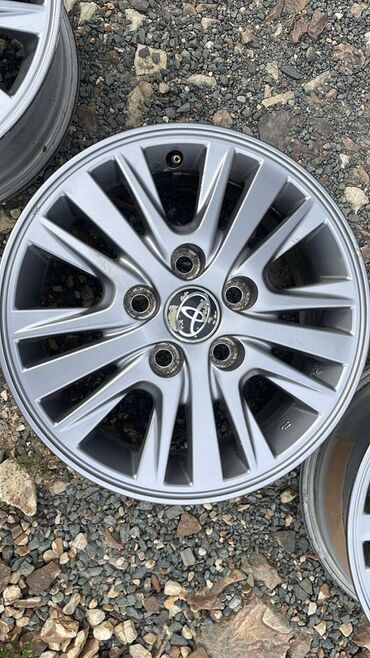меняю диски р16: Литые Диски R 15 Toyota, Пара, отверстий - 5, Б/у