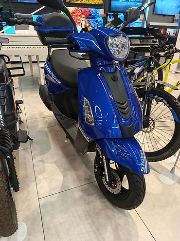 zigzag one 50cc blue: ZigZag elektrik skuter – şəhərdaxili rahat və səmərəli hərəkət üçün — 5