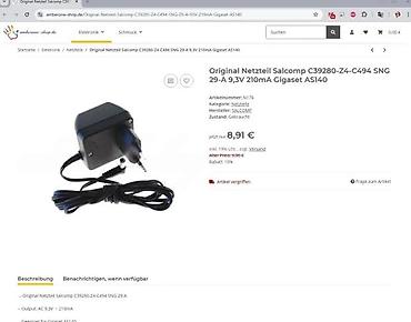 menta sadnice: Adapter za napajanje – zidni (EU utikač), DC izlaz sa pravougaonim — 6