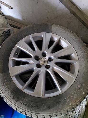 кросовый мотоцикл: Колеса в сборе 245 / 55 / R 19, Зимняя шипованная, Б/у, Комплект, Внедорожные (АТ/МТ), Литые, отверстий - 5 — 2