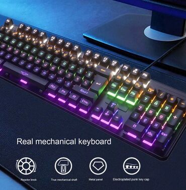 logitech mx keys бишкек: Клавиатура, Механикалык, Зымдуу туташтыруу, Өлчөмү: 100%