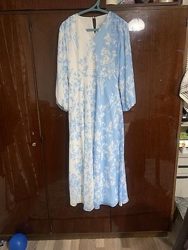 Повседневное платье, Лето, Длинная модель, 2XL