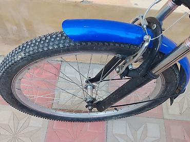 velo rambo: Stels Velo şəhər/komfort tipli velosiped - Rəng: mavi-ağ, qəhvəyi — 4