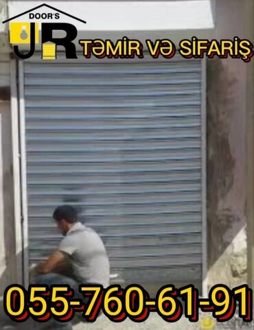 jalyuz qapılar: 🚪✨ Avtomatik və Mexaniki Jalyüz Qapıların Sifarişi və Təmiri! ✨🚪 ✔️