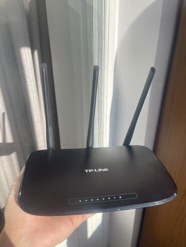 кабель питания для ноутбука: Роутер Wi-Fi TP-LINK TL-WR940N 450Mb/s 2.4GHz, 4xLAN 100Mb/s Б/у