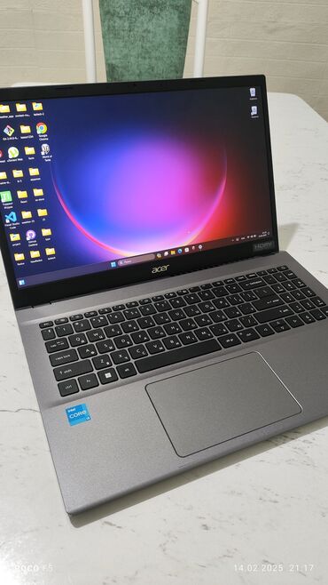 Ноутбуктар: Ноутбук, Acer, 8 ГБ ОЭТ, Intel Core i3, 15.6 ", Жаңы, эс тутум SSD