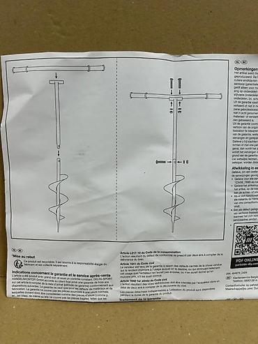 kzubr tools: Ručna baštenska bušilica za zemlju (tlo) - Idealna za pravljenje rupa — 6
