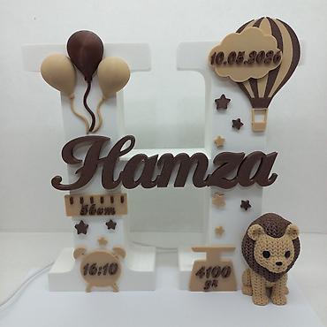 Ночники: НОВИНКА!✨ Именной ночник-буква ✨ Стильный светильник с именем — — 21