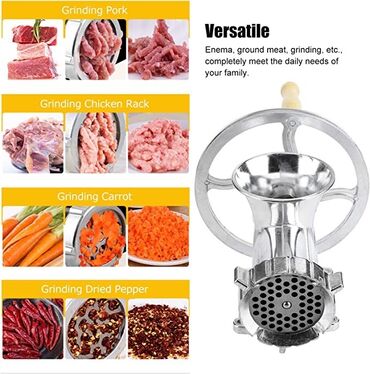 Mašine za mlevenje mesa: Ručna mašina za mlevenje mesa. Novo Model: 32 Zemlja porekla — 8