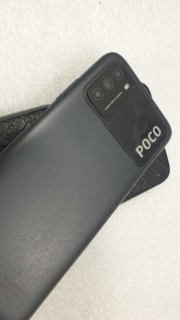 Samsung: Poco M3, Б/у, 64 ГБ, цвет - Черный, 2 SIM