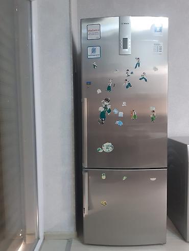 soyuducu satıram: Bosch ikikameralı soyuducu, inox korpus, aşağıda dondurucu — 5
